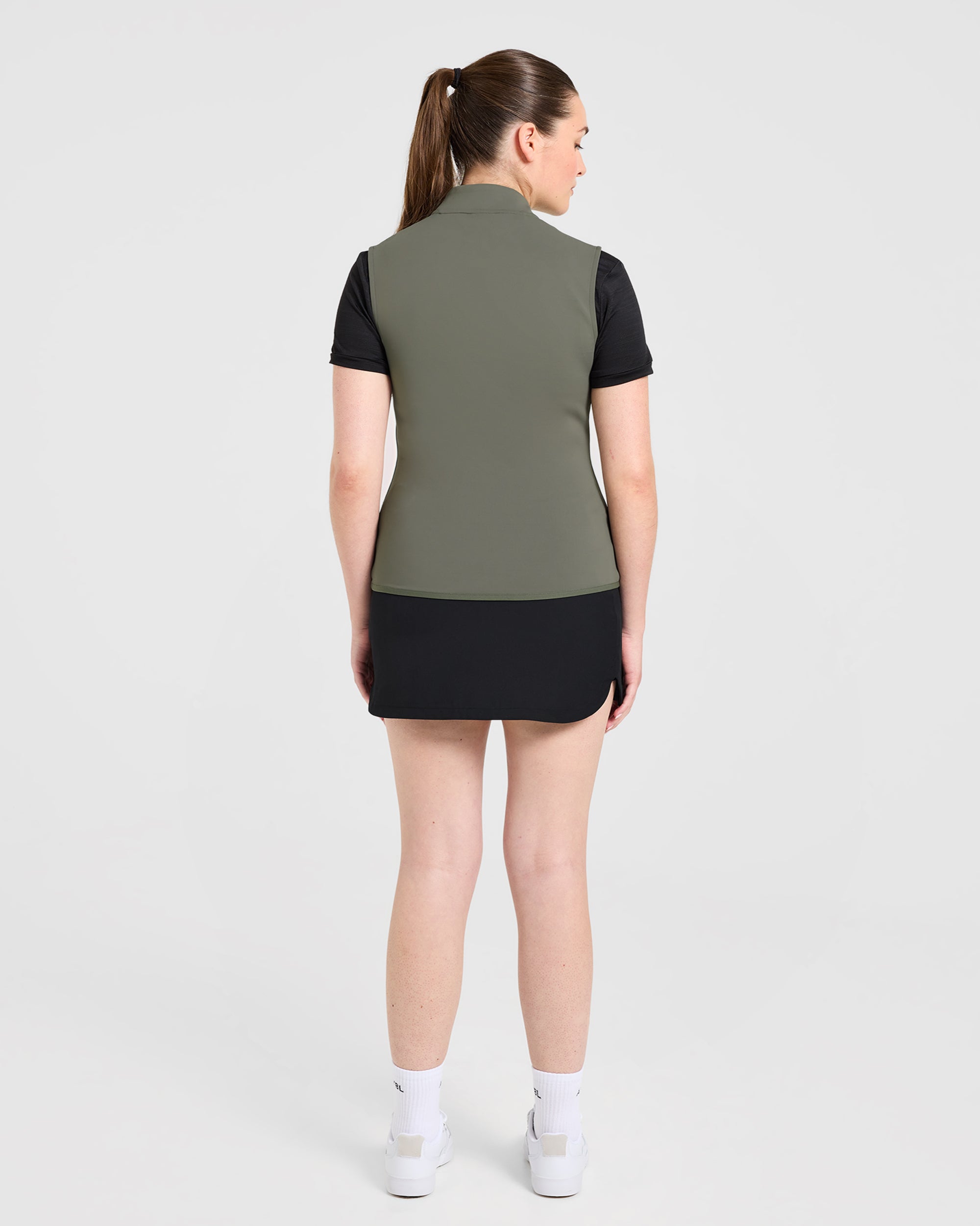 Classic 1/4 Zip Vest - Deep Sage