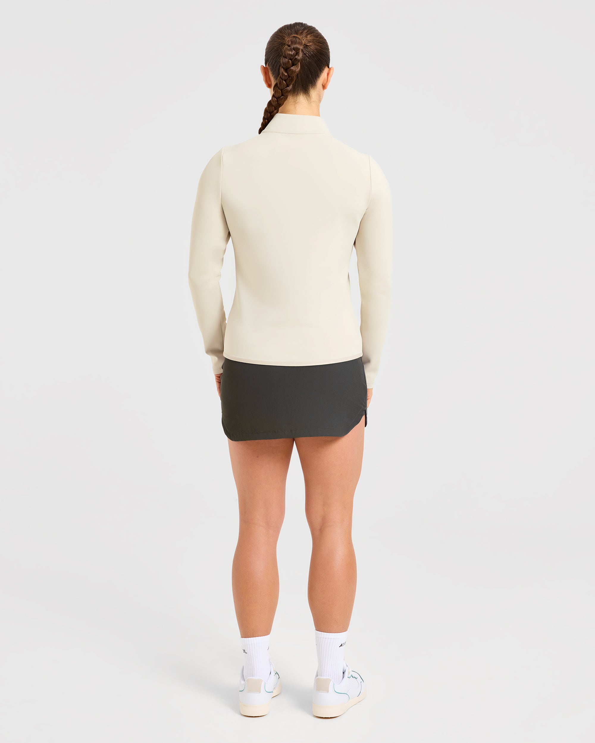 Classic 1/4 Zip Pullover - Sand