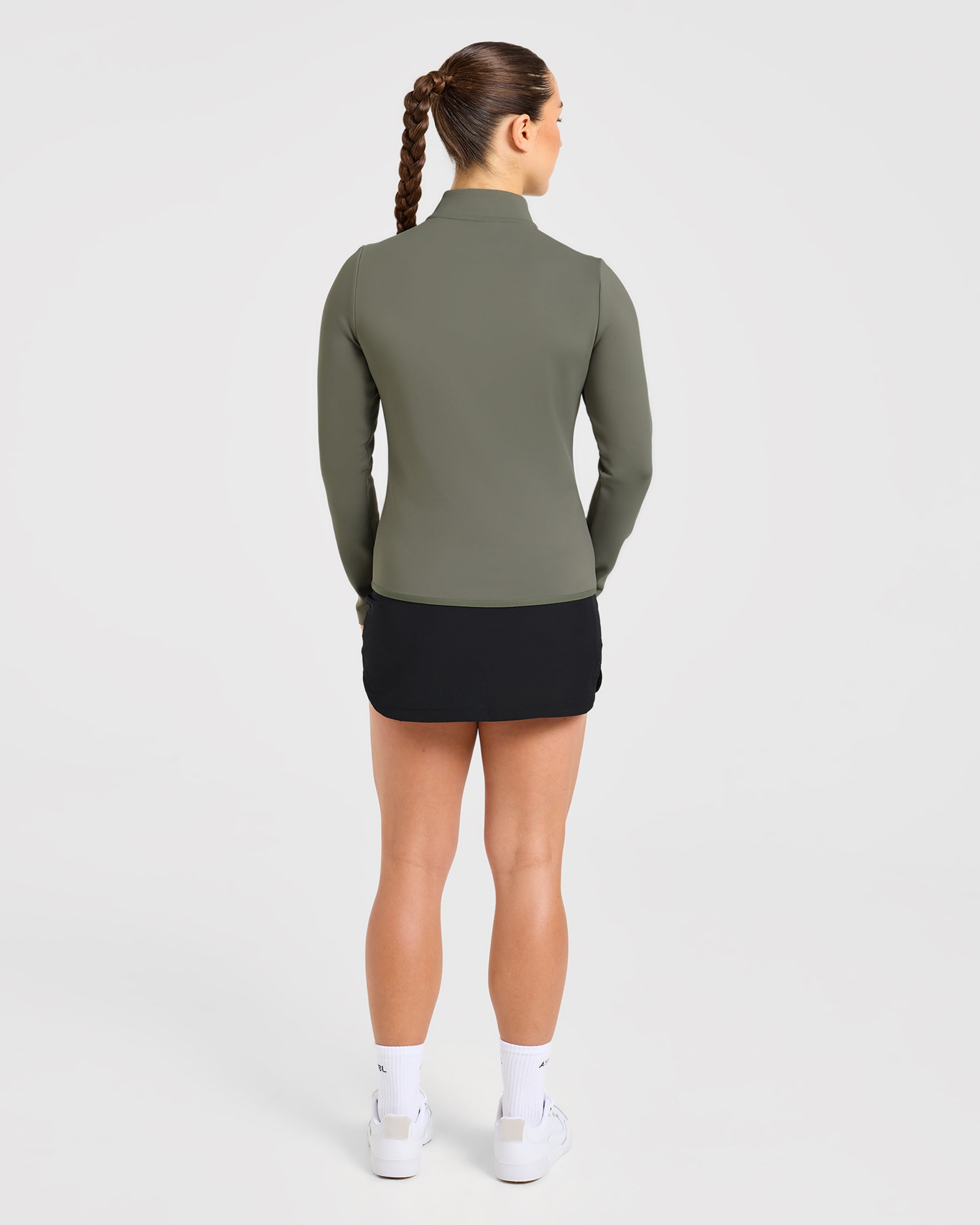 Classic 1/4 Zip Pullover - Deep Sage
