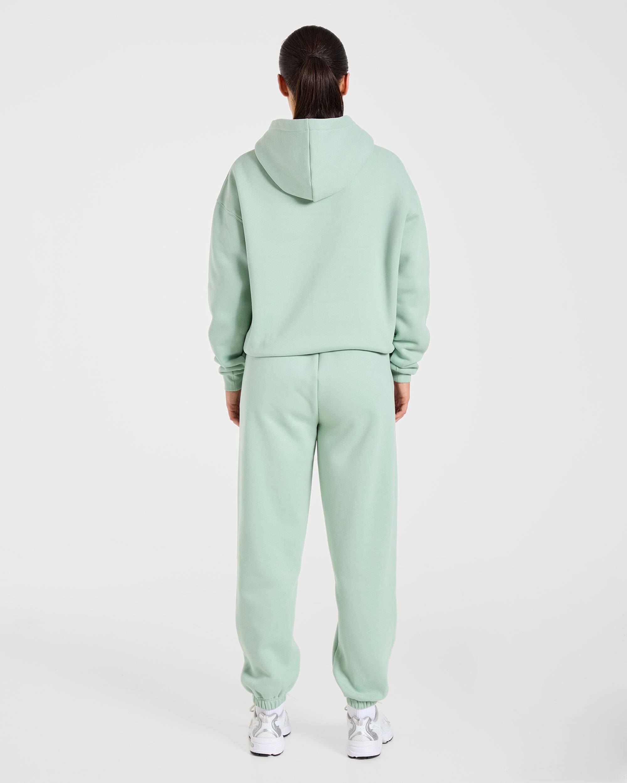 Varsity 2.0 Oversized Hoodie - Sage Vert