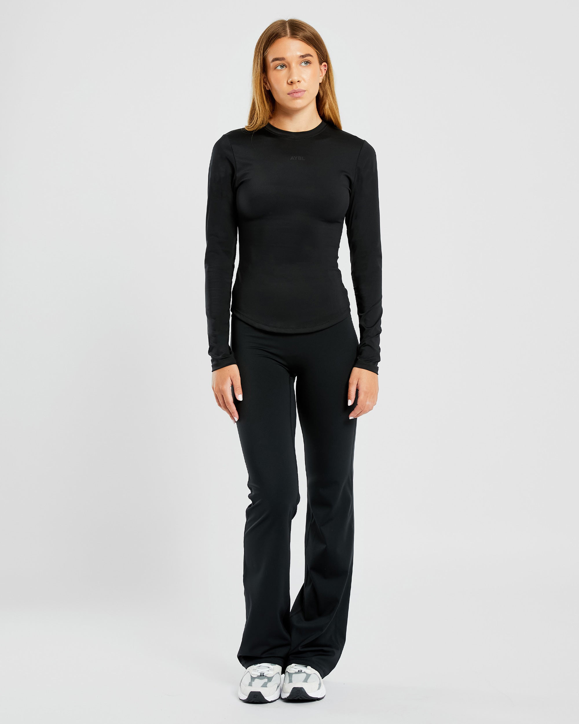 Sculpt Long Sleeve Top - Noir